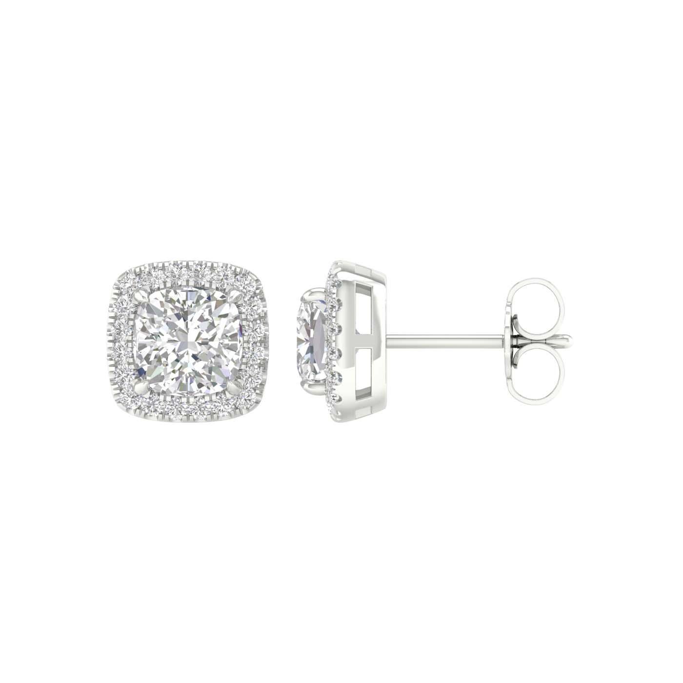 14K 2.25CT Certified Lab Grown Diamond Earrings