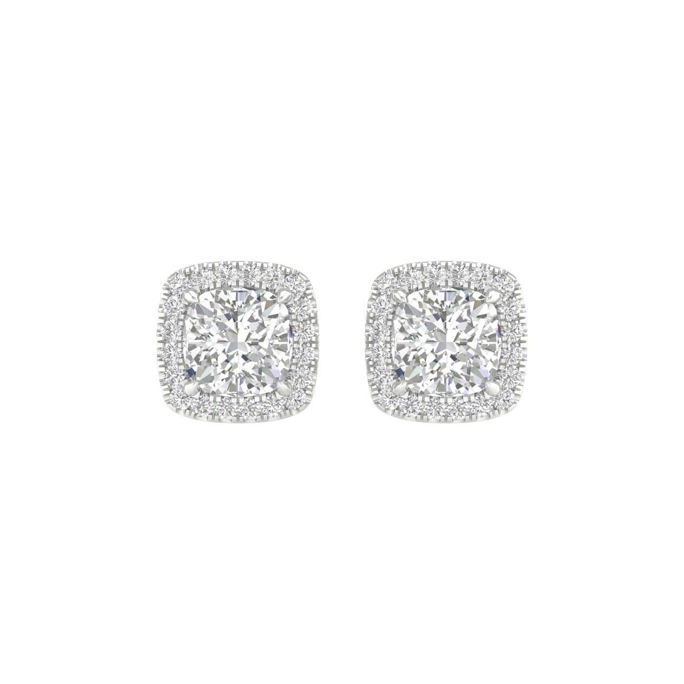 14K 2.25CT Certified Lab Grown Diamond Earrings