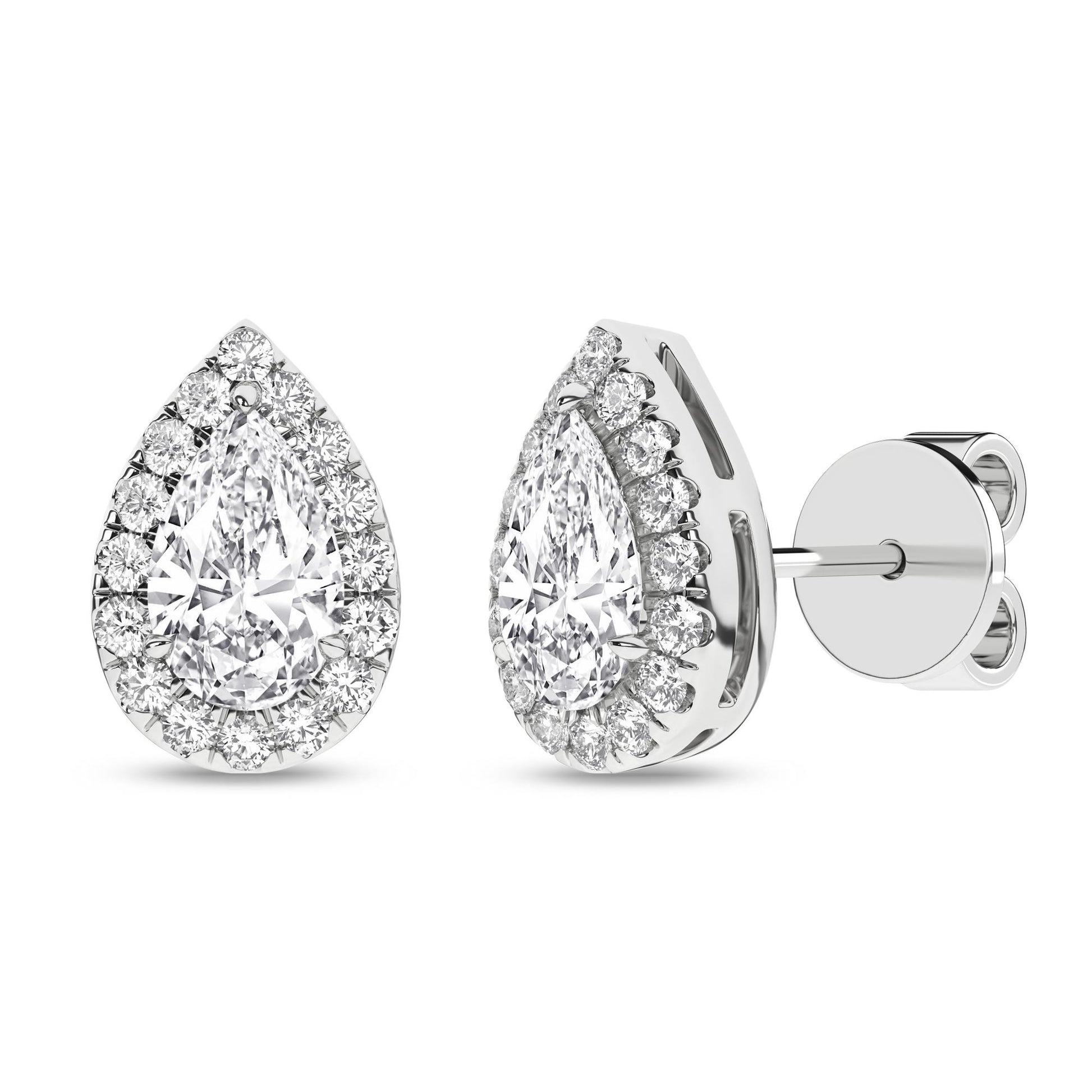 14K 2.25CT Certified Lab Grown Diamond Earrings