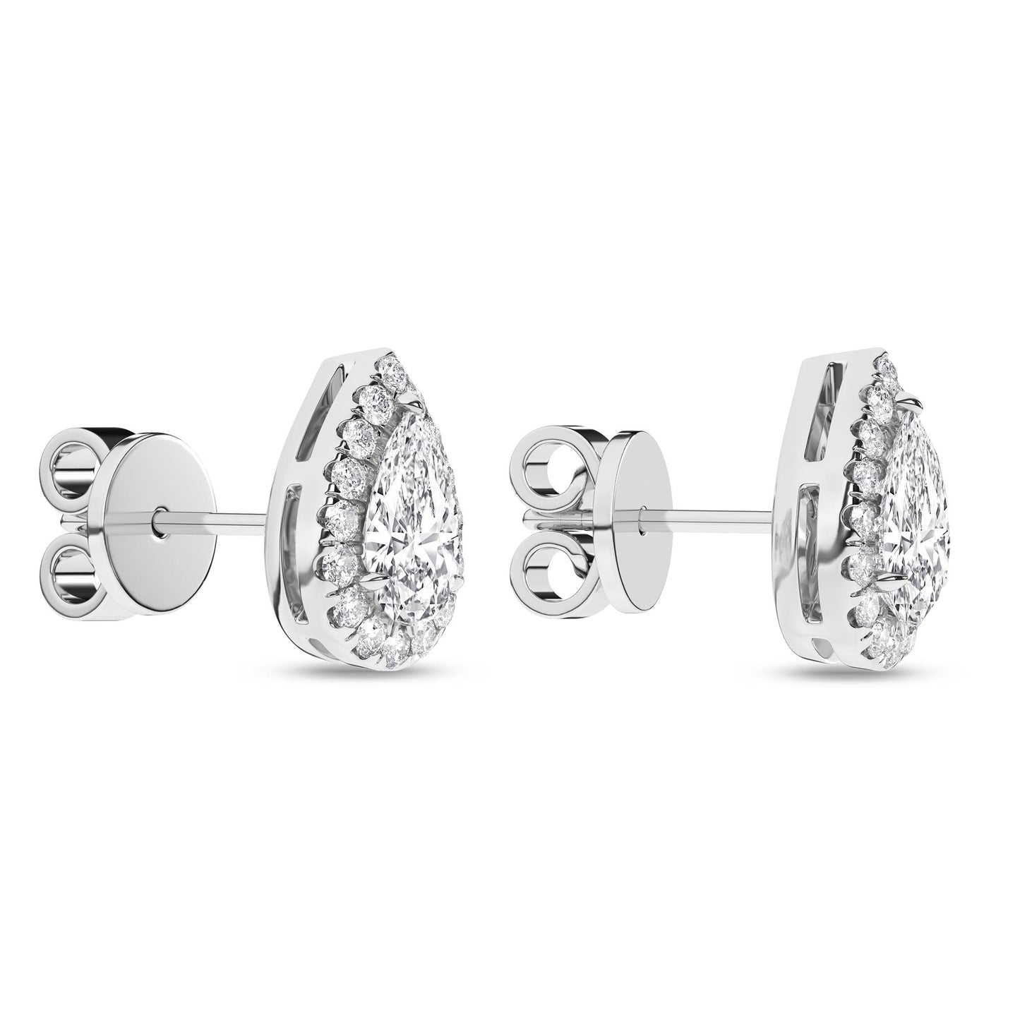 14K 2.25CT Certified Lab Grown Diamond Earrings