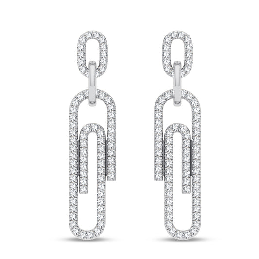 14K 0.33CT Diamond Earring