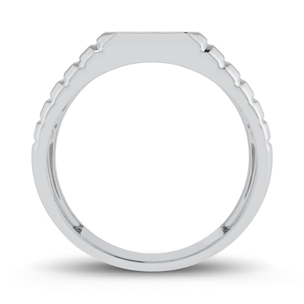 10K 0.15CT Diamond Mens Ring