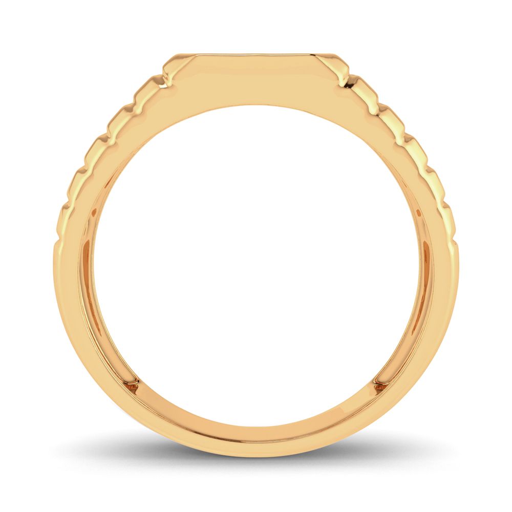 10K 0.15CT Diamond Mens Ring