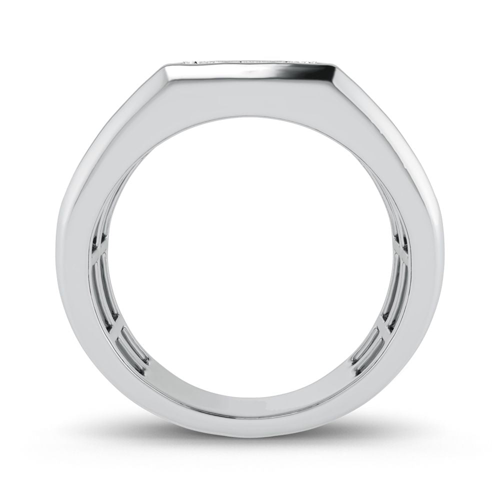 10K 0.20CT Diamond Mens Ring