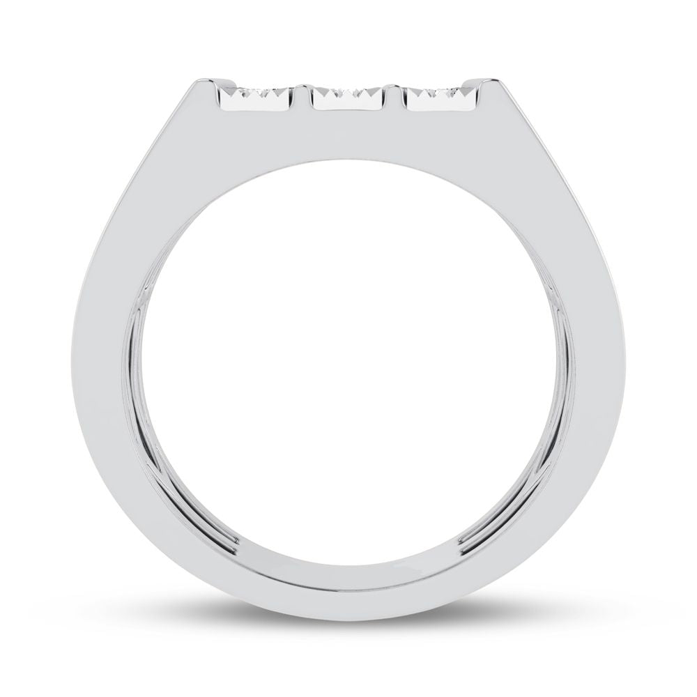 10K 0.15CT Diamond Mens Ring