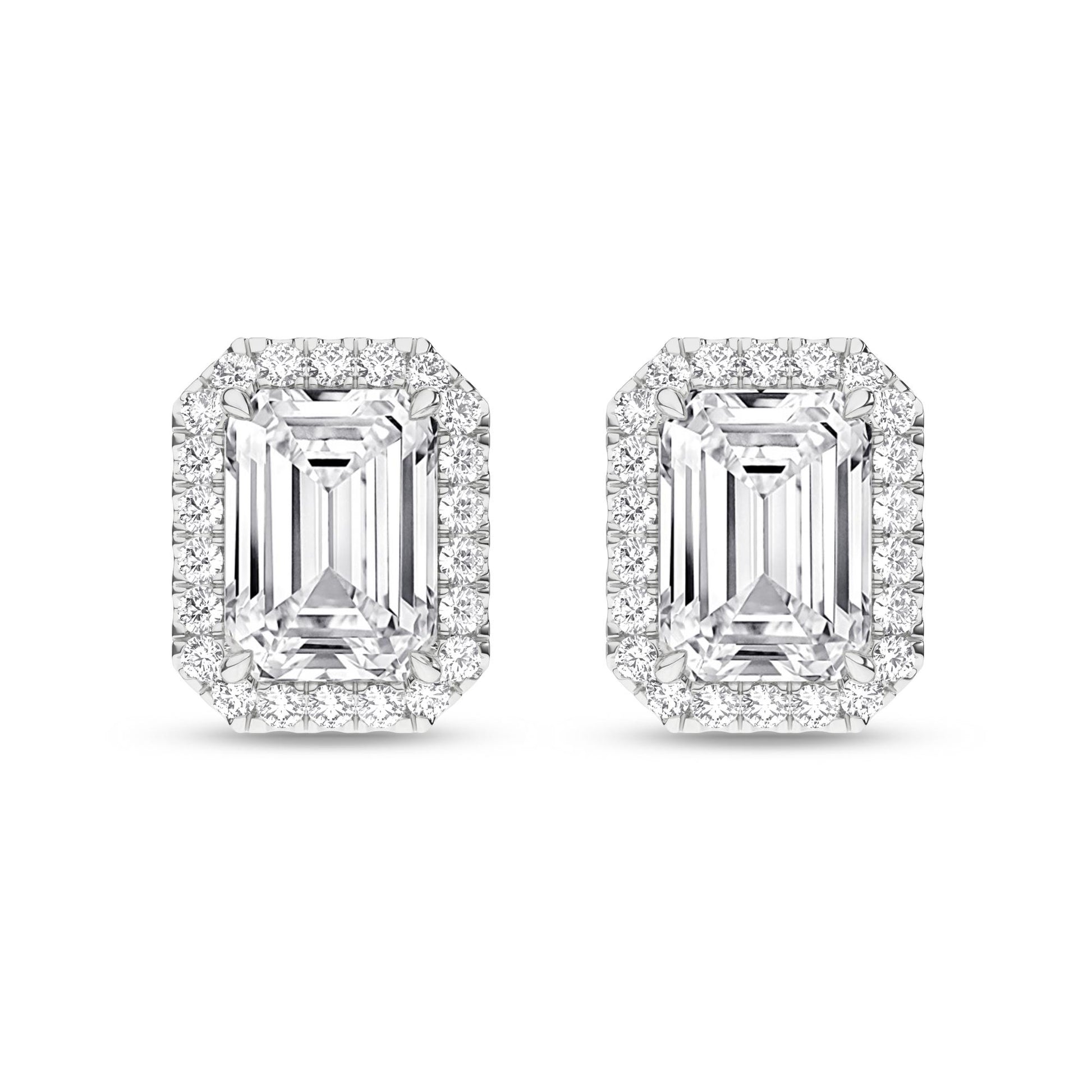 14K 2.25CT Certified Lab Grown Diamond Earrings