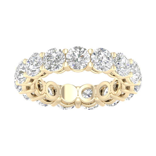 14K 4.95CT Certified Lab Grown Diamond Bands ( Igi Certified )