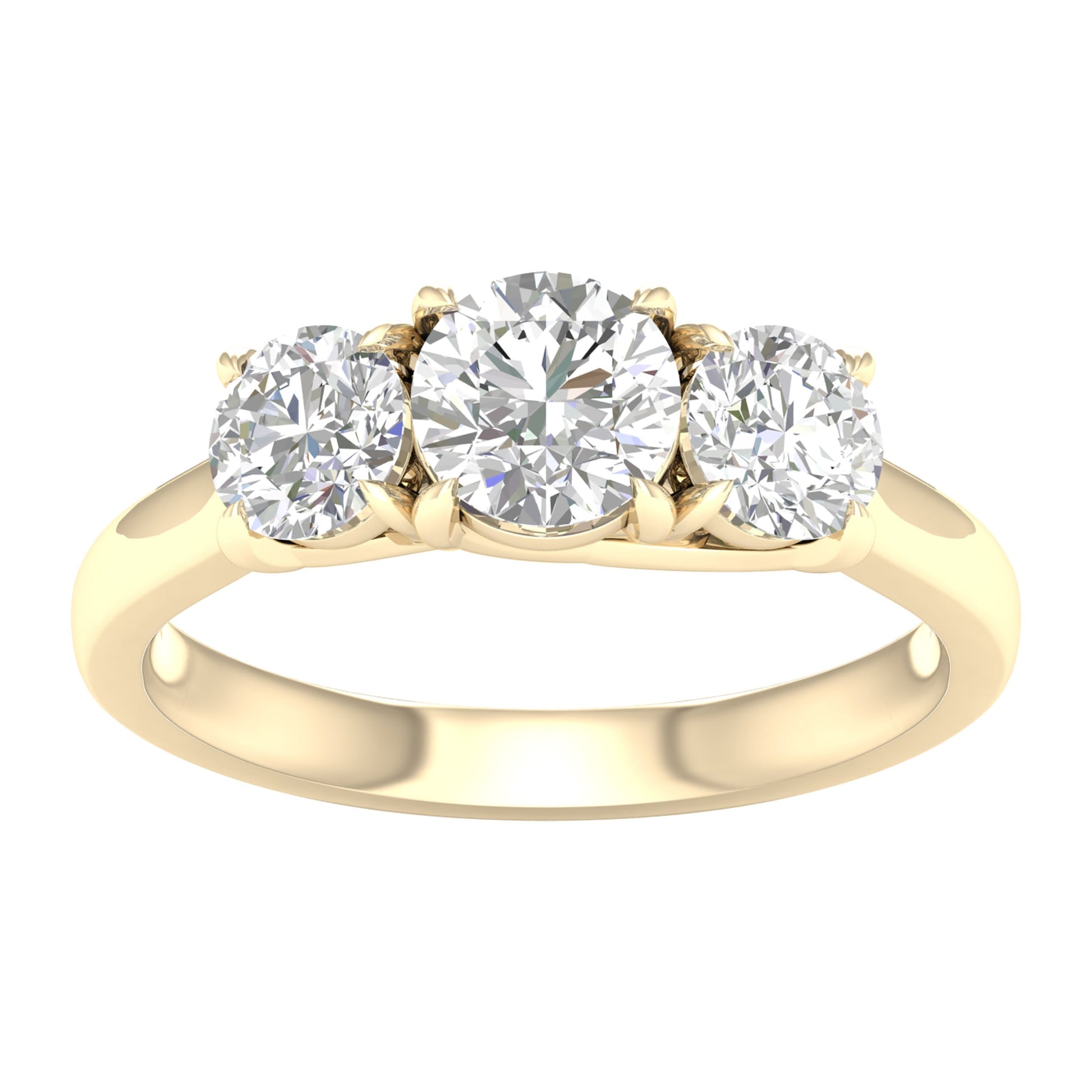 14K 2.00CT Certified Lab Grown Diamond Ring ( Igi Certified )