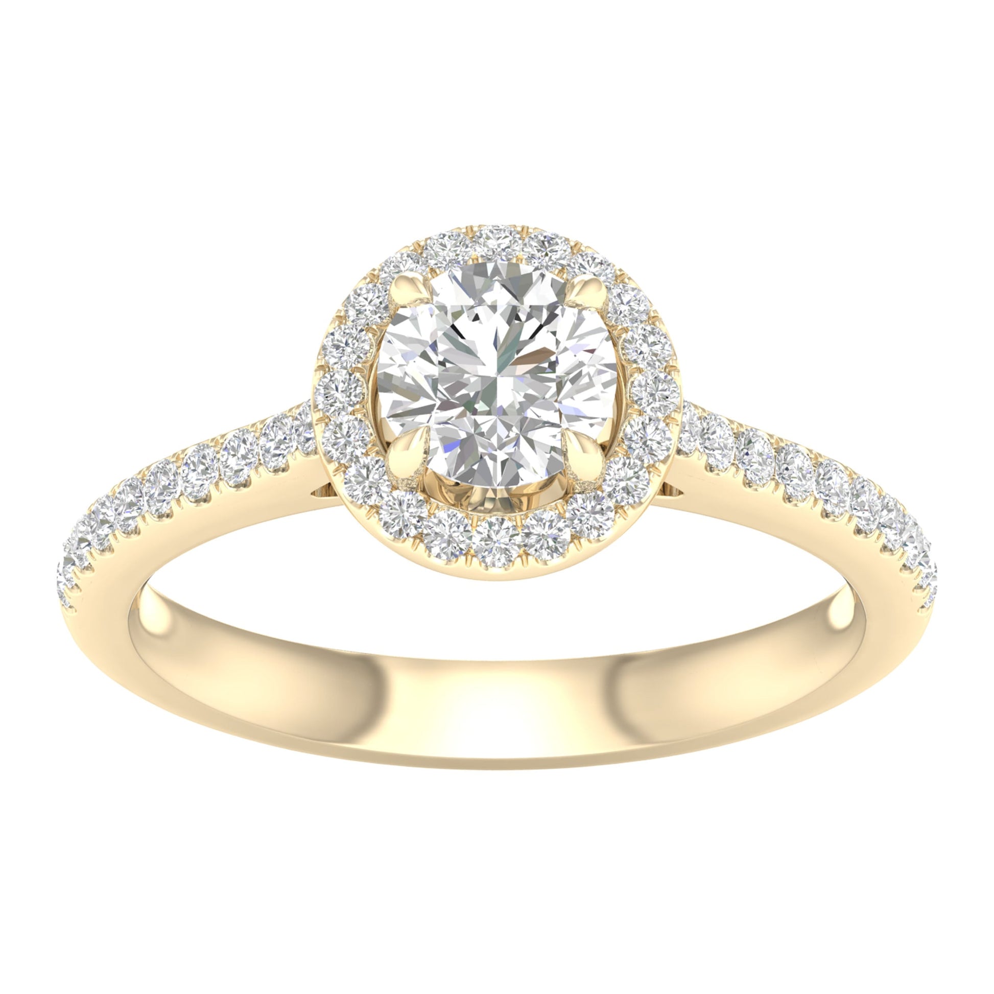 14K 1.25CT Certified Lab Grown Diamond Ring ( Igi Certified )