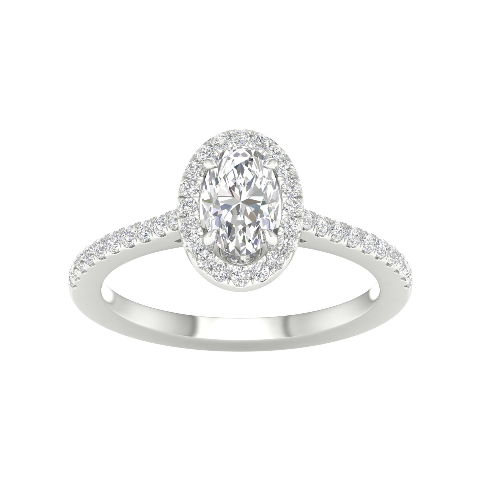14K 1.25CT Certified Lab Grown Diamond Ring ( Igi Certified )