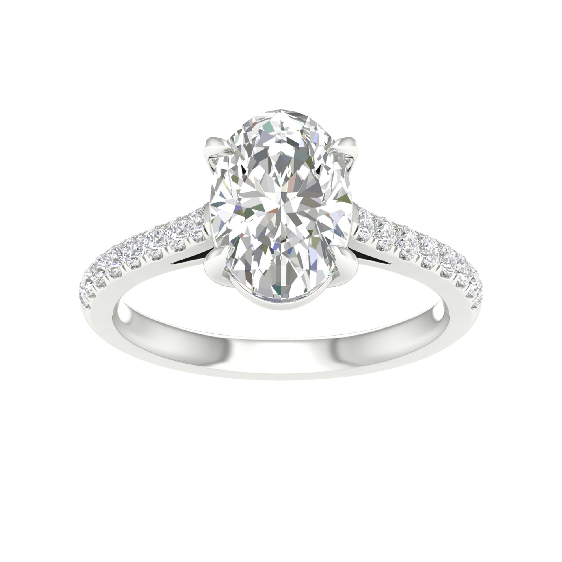 14K 2.25CT Certified Lab Grown Diamond Ring ( Igi Certified )