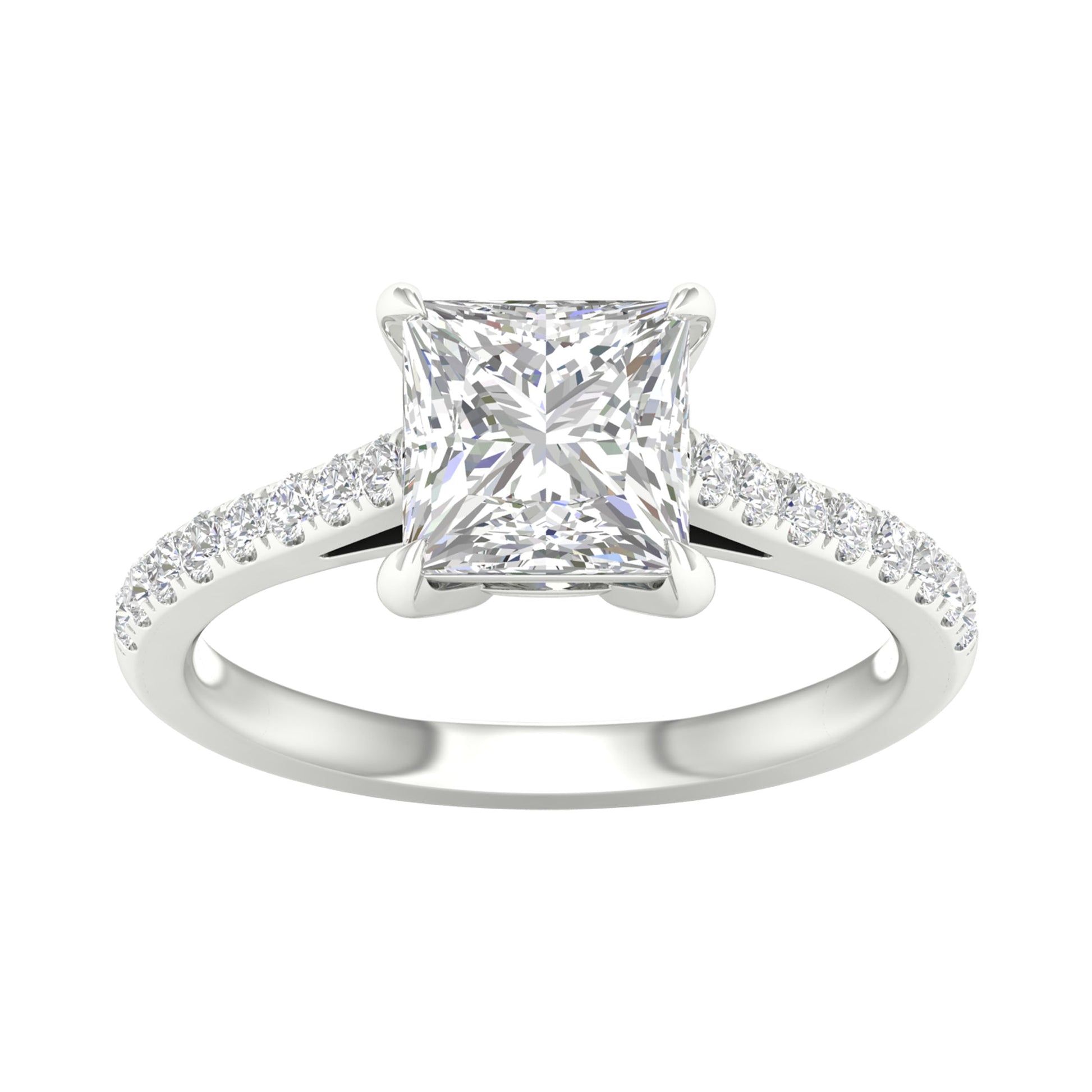 14K 2.25CT Certified Lab Grown Diamond Ring ( Igi Certified )