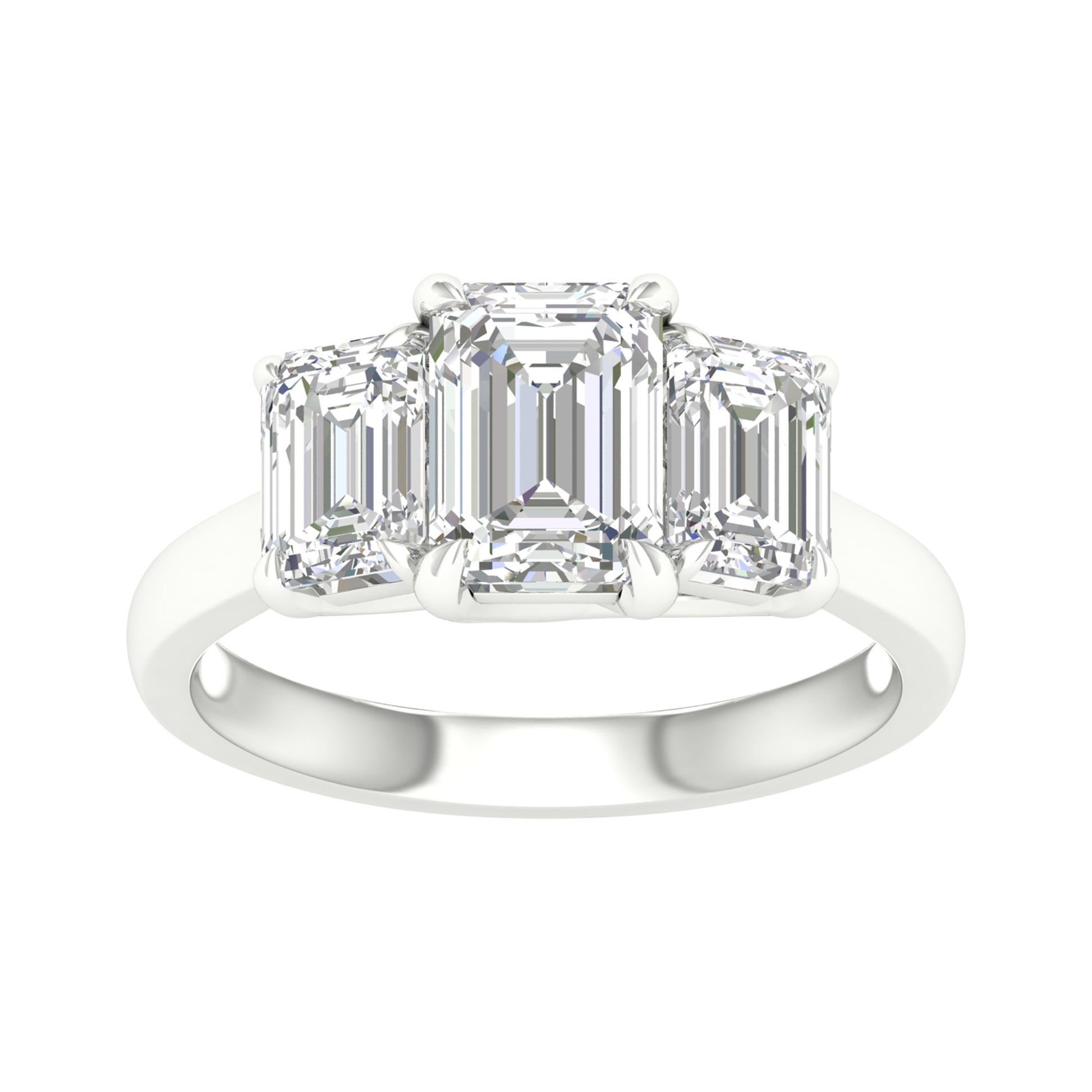 14K 3.00CT Certified Lab Grown Diamond Ring ( Igi Certified )