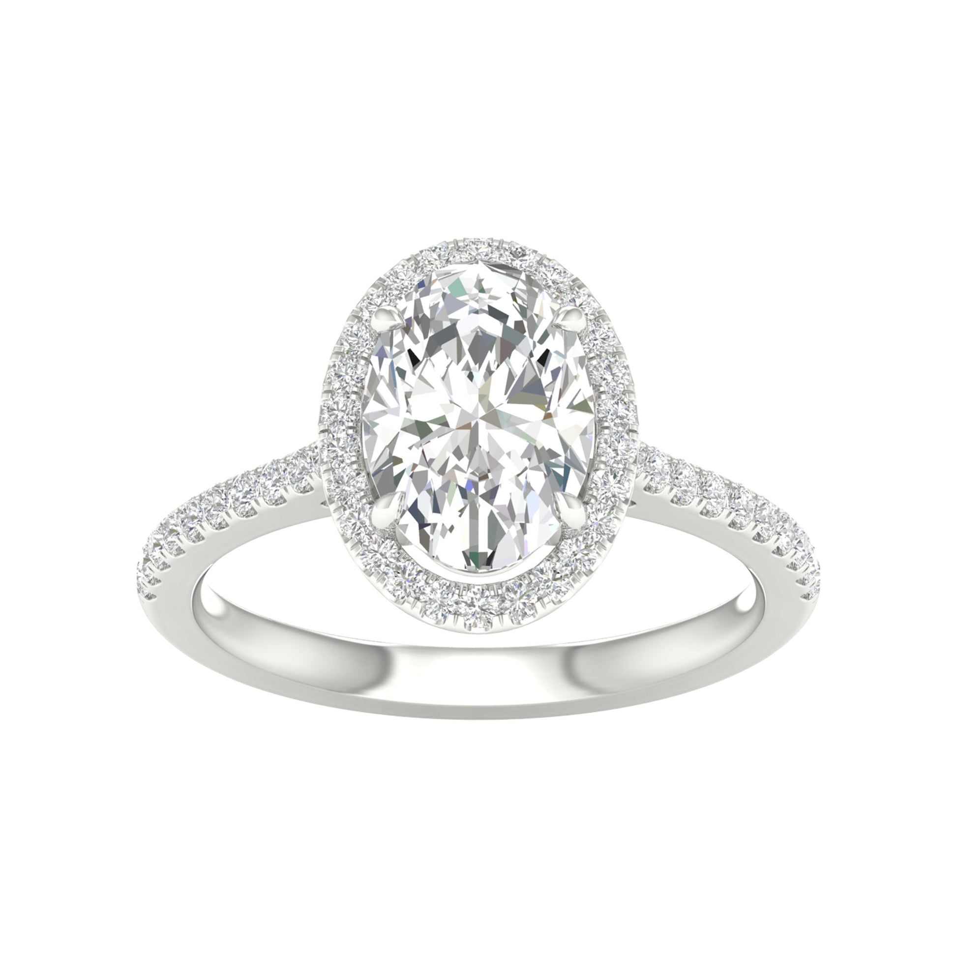 14K 2.25CT Certified Lab Grown Diamond Ring ( Igi Certified )