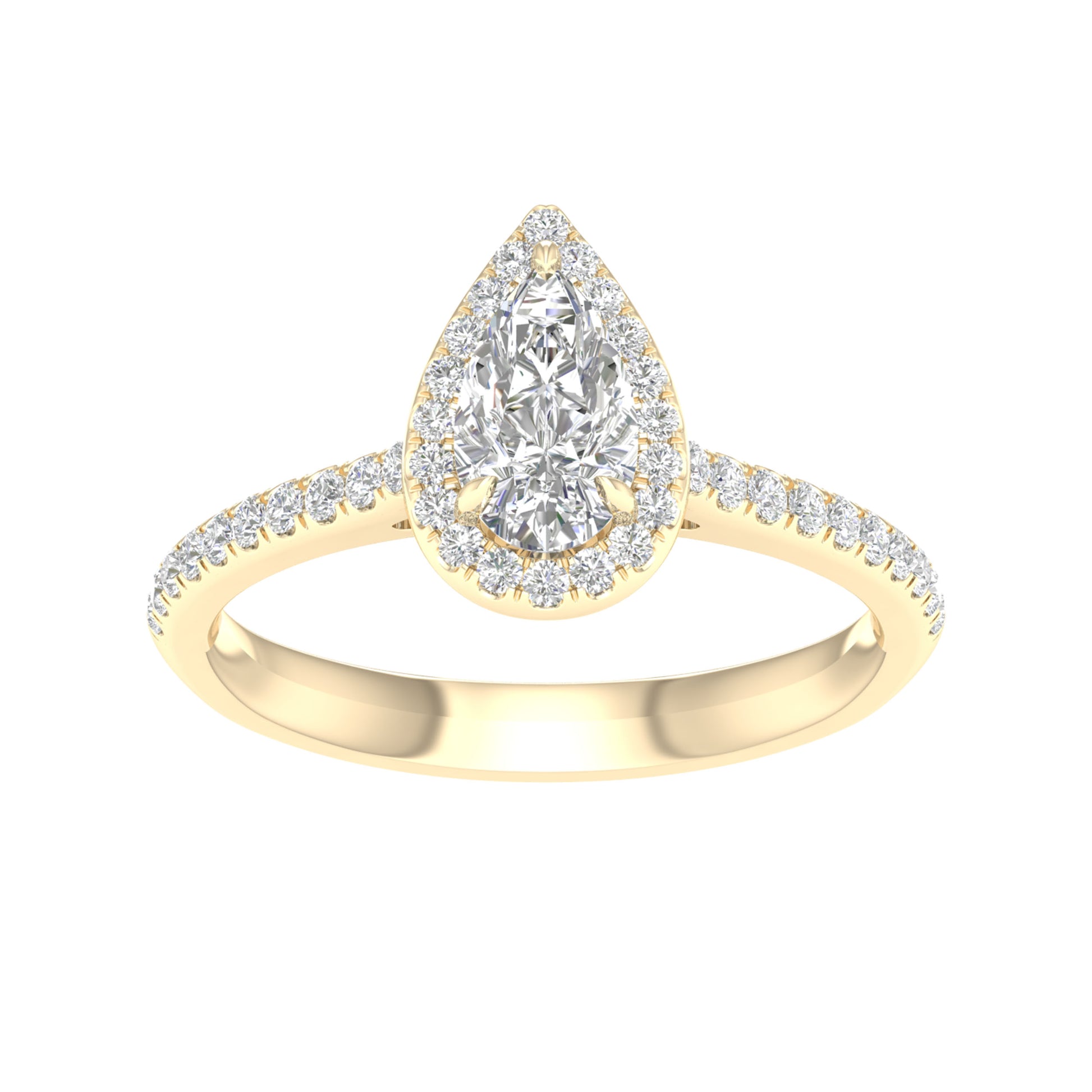 14K 1.00CT Certified Lab Grown Diamond Ring ( Igi Certified )