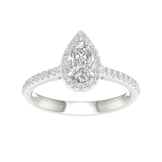 14K 1.25CT Certified Lab Grown Diamond Ring ( Igi Certified )