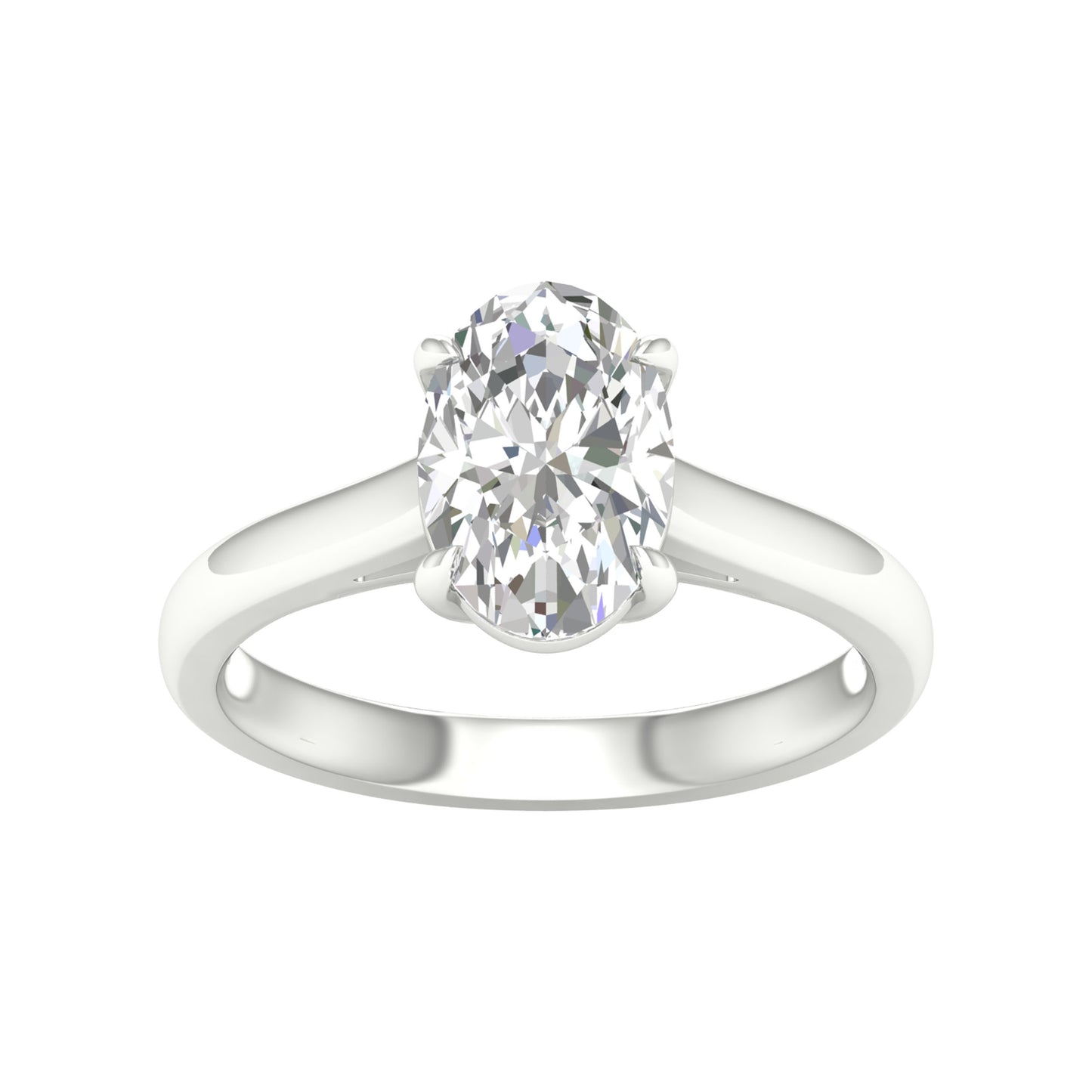 14K 2.00CT Certified Lab Grown Diamond Ring ( Igi Certified )