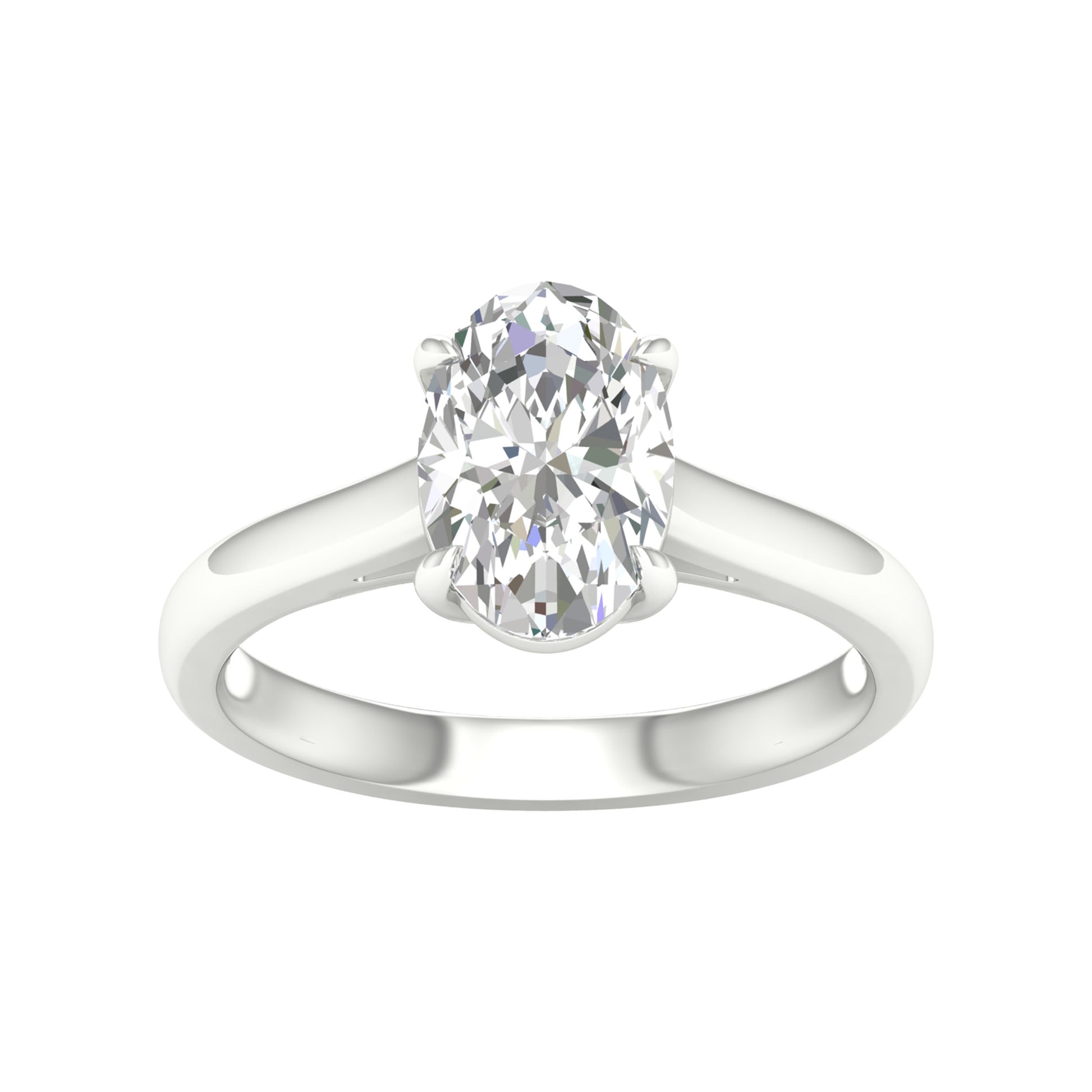 14K 2.00CT Certified Lab Grown Diamond Ring ( Igi Certified )