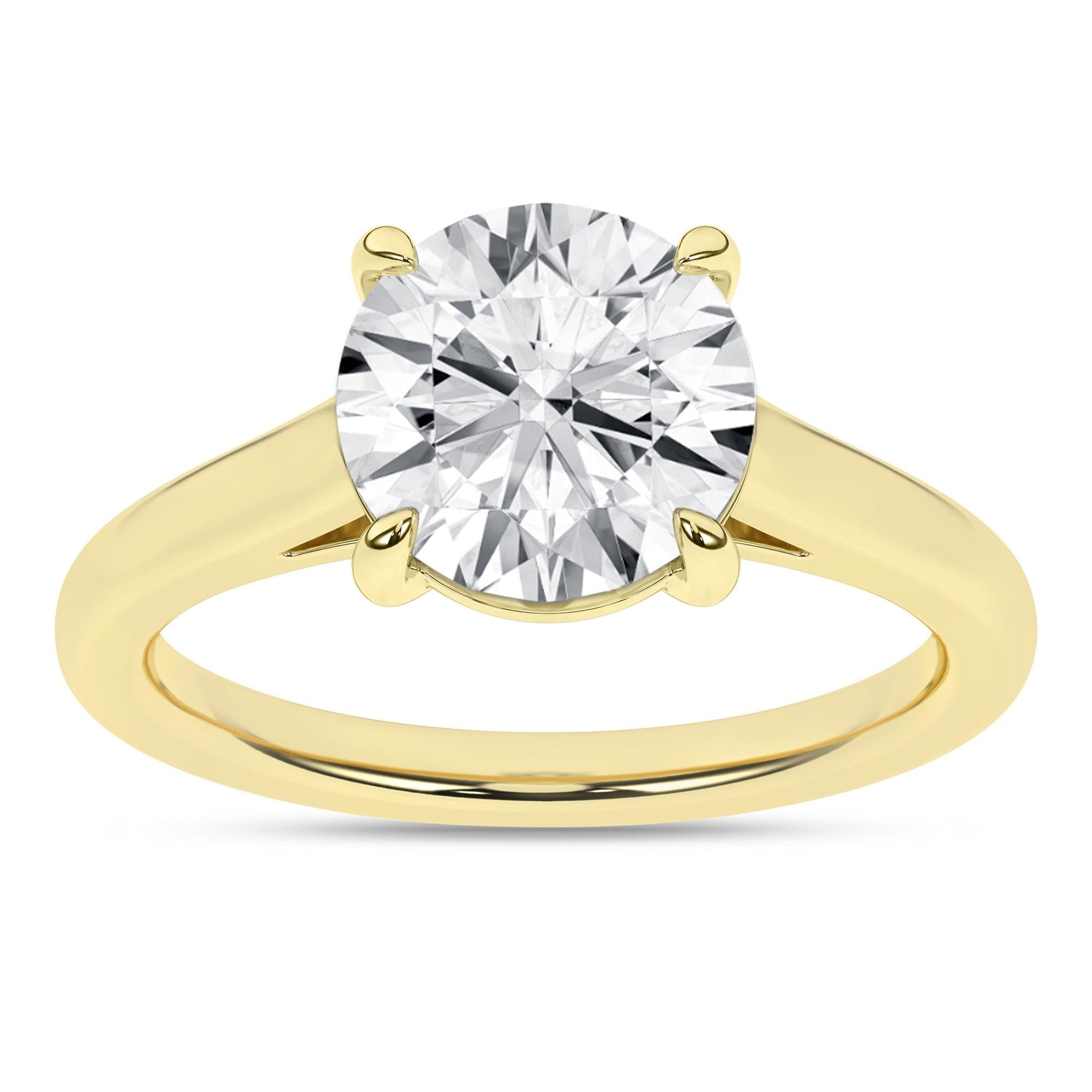10K 1.00CT Certified Lab Grown Diamond Ring
