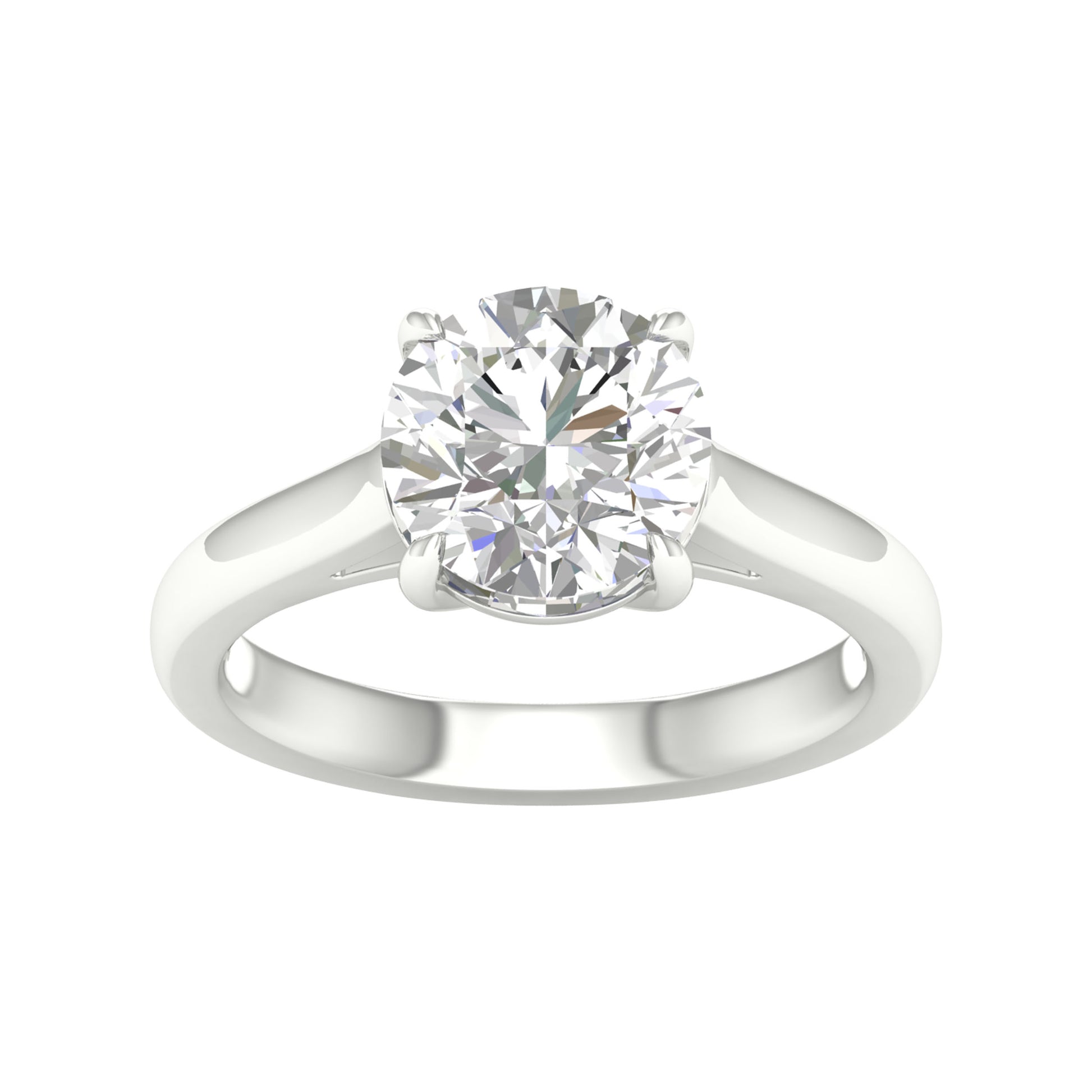 14K 3.00CT Certified Lab Grown Diamond Ring ( Igi Certified )