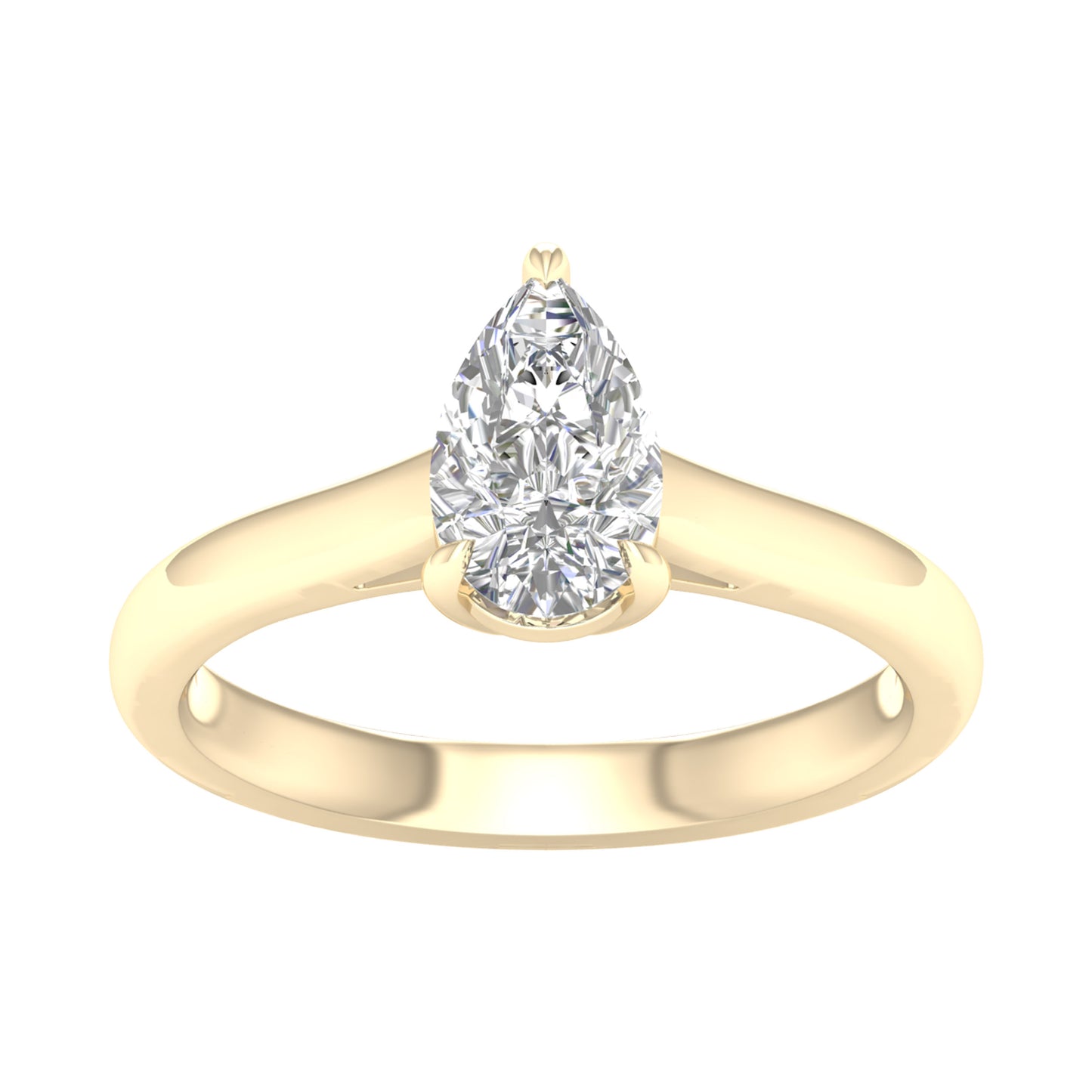 14K 1.00CT Certified Lab Grown Diamond Ring ( Igi Certified )