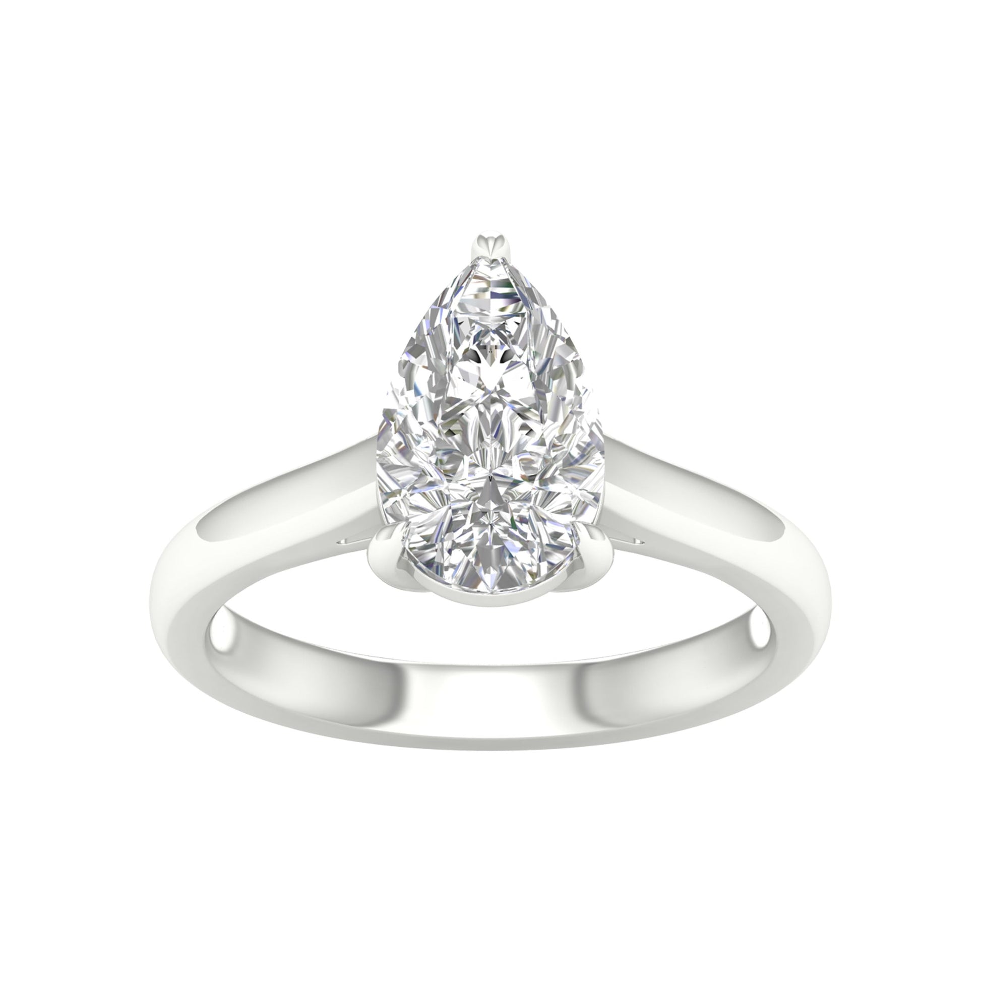 14K 2.00CT Certified Lab Grown Diamond Ring ( Igi Certified )