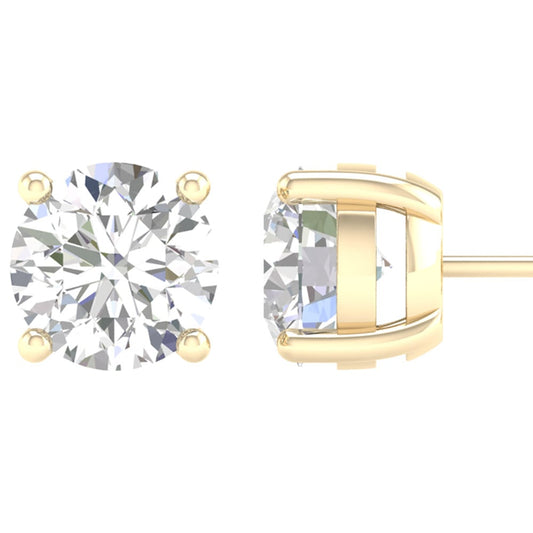 14K 1.00CT Certified Lab Grown Diamond Earring ( Igi Certified )