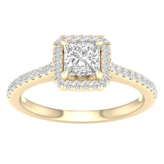 14K 1.25CT Lab Grown Engagement Ring