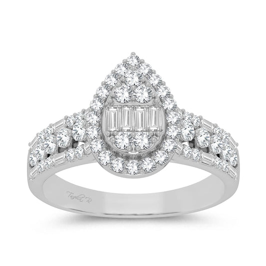 14K 0.75CT Engagement Ring