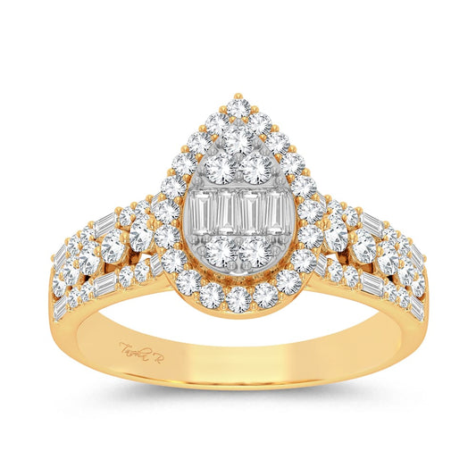 14K 0.75CT Engagement Ring