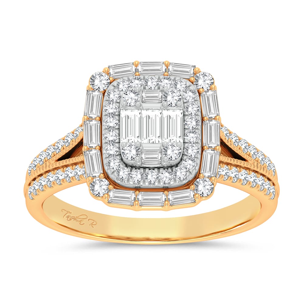 14K 0.75CT Engagement Ring
