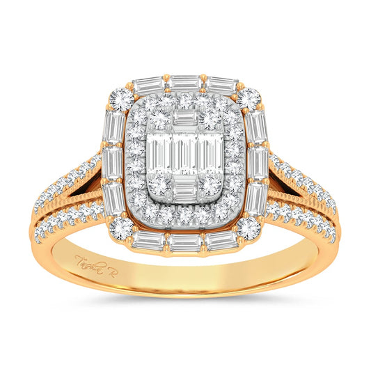 14K 0.75CT Engagement Ring