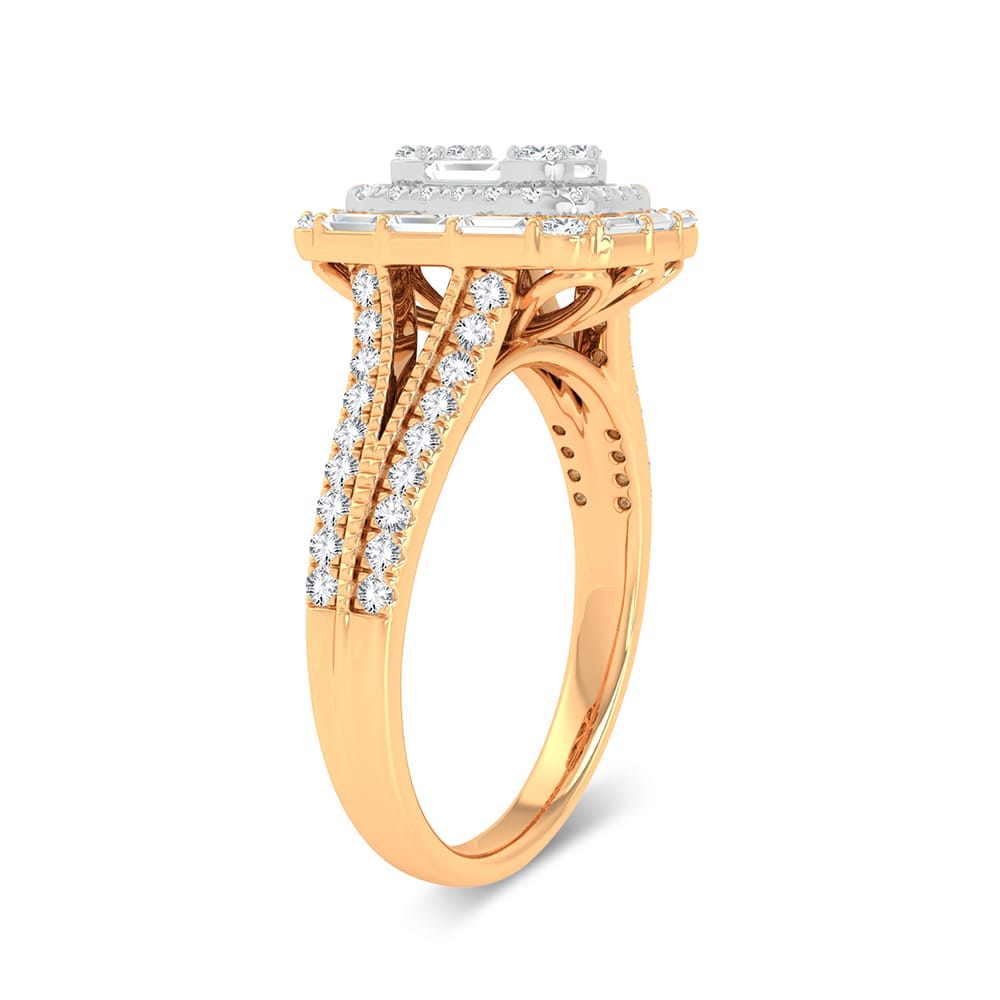 14K 0.75CT Engagement Ring