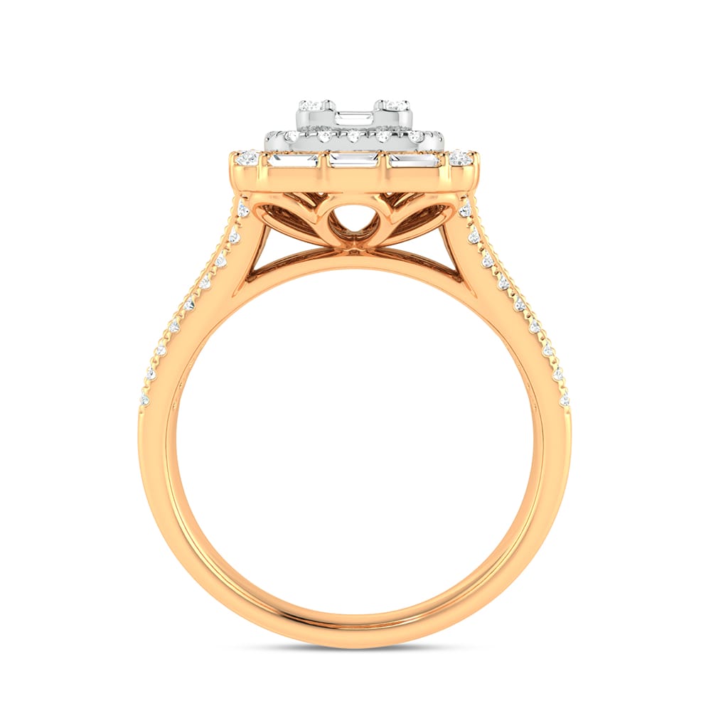 14K 0.75CT Engagement Ring