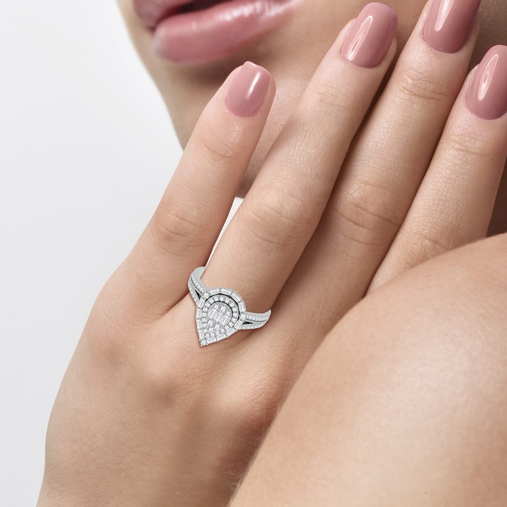 14K 0.75CT Engagement Ring