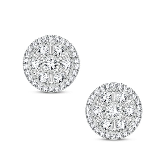 14K 0.50CT Diamond Earring