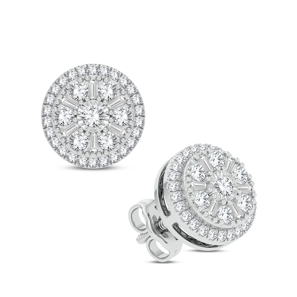 14K 0.50CT Diamond Earring