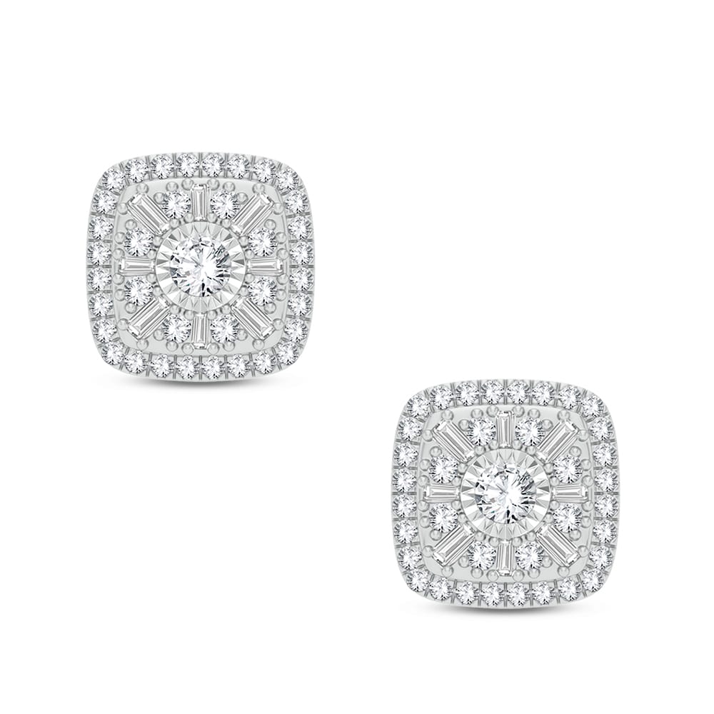 14K 0.50CT Diamond Earring