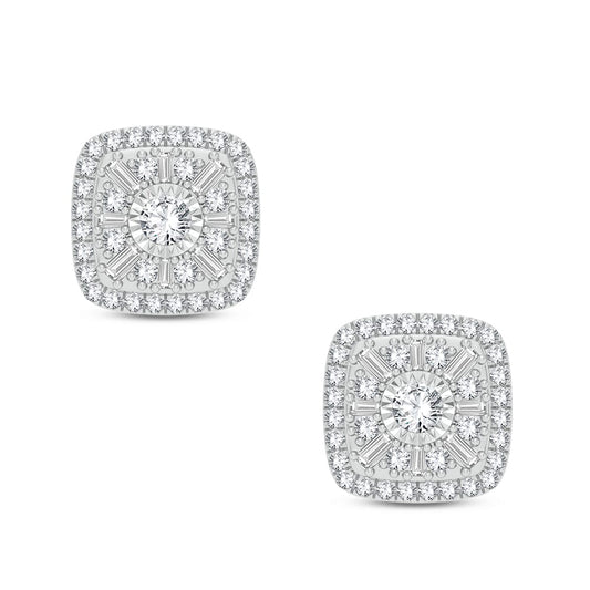 14K 0.50CT Diamond Earring