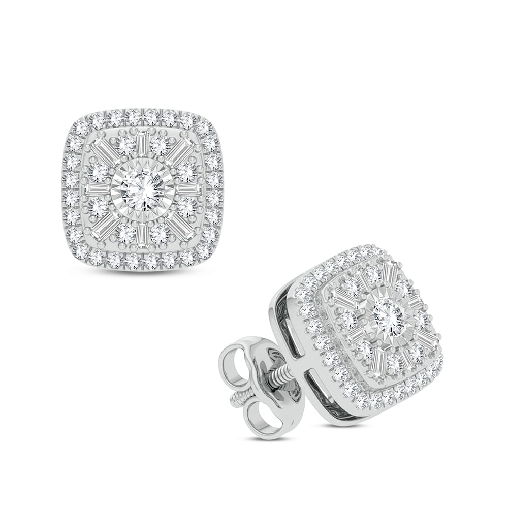 14K 0.50CT Diamond Earring