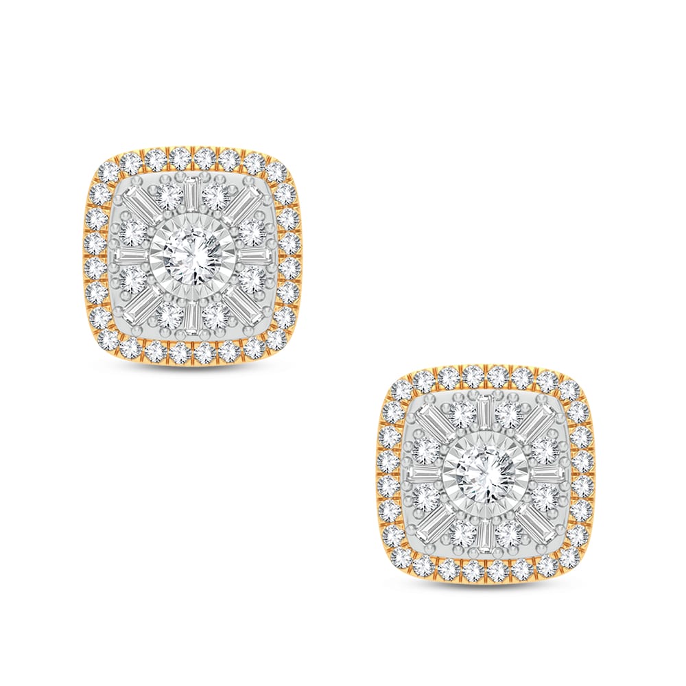 14K 0.50CT Diamond Earring