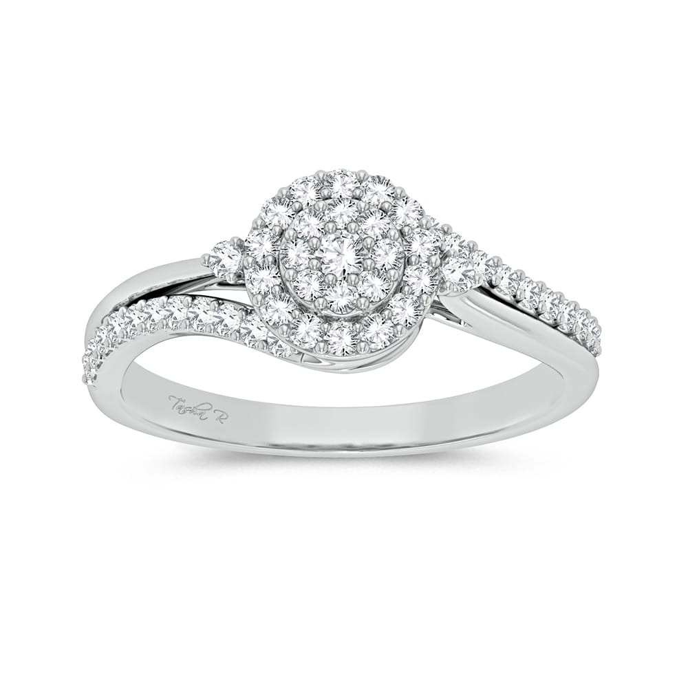 10K 0.40CT Fashion Ring