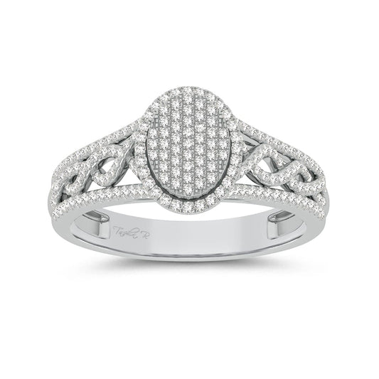 10K 0.33CT Fashion Ring