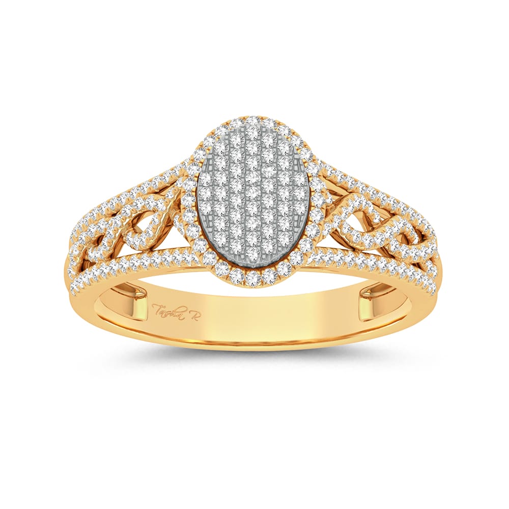10K 0.33CT Fashion Ring