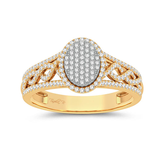 10K 0.33CT Fashion Ring