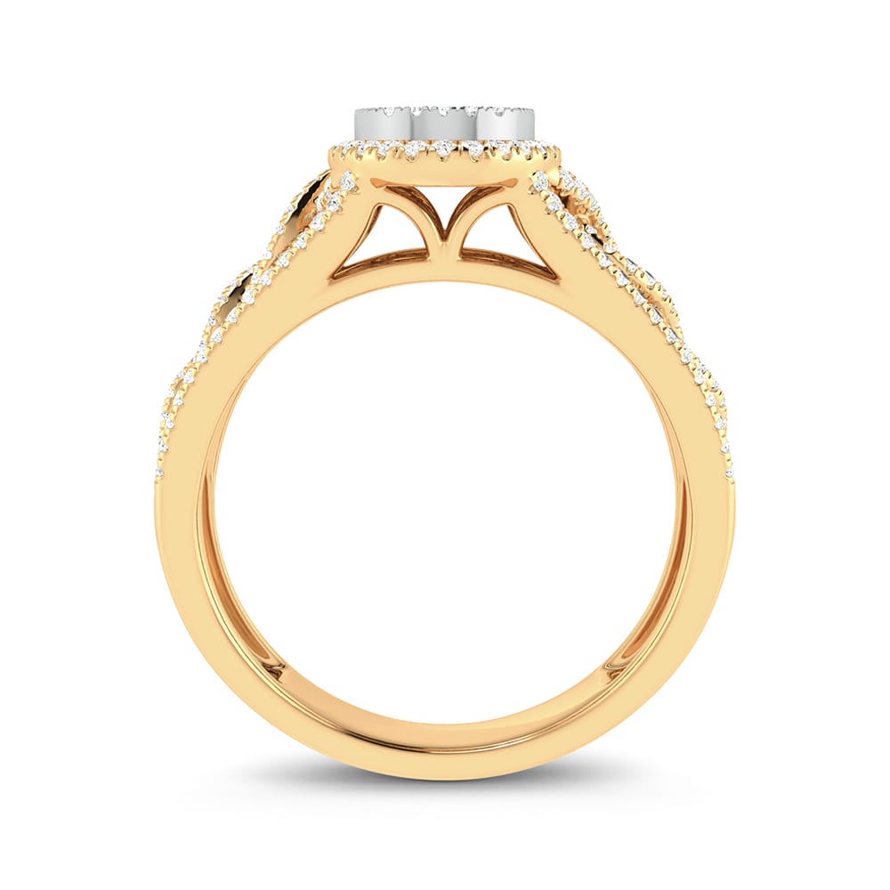 10K 0.33CT Fashion Ring