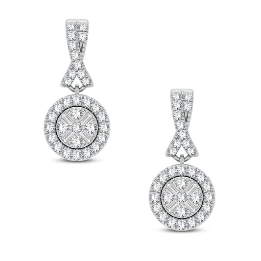 10K 0.33CT Diamond Earring