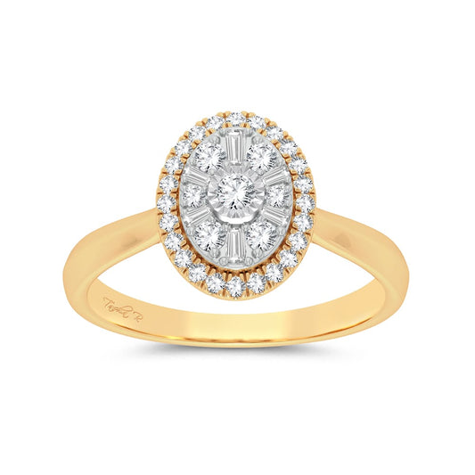 14K 0.25CT Fashion Ring