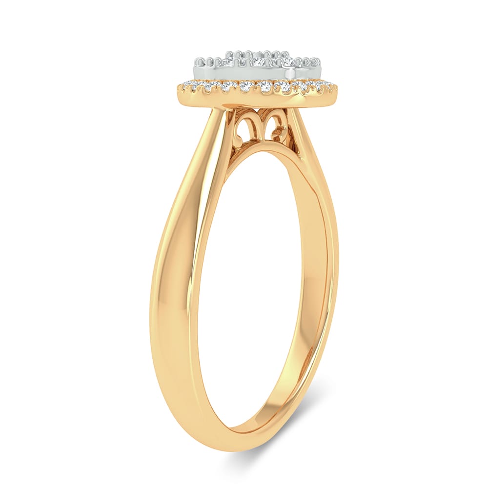 14K 0.25CT Fashion Ring