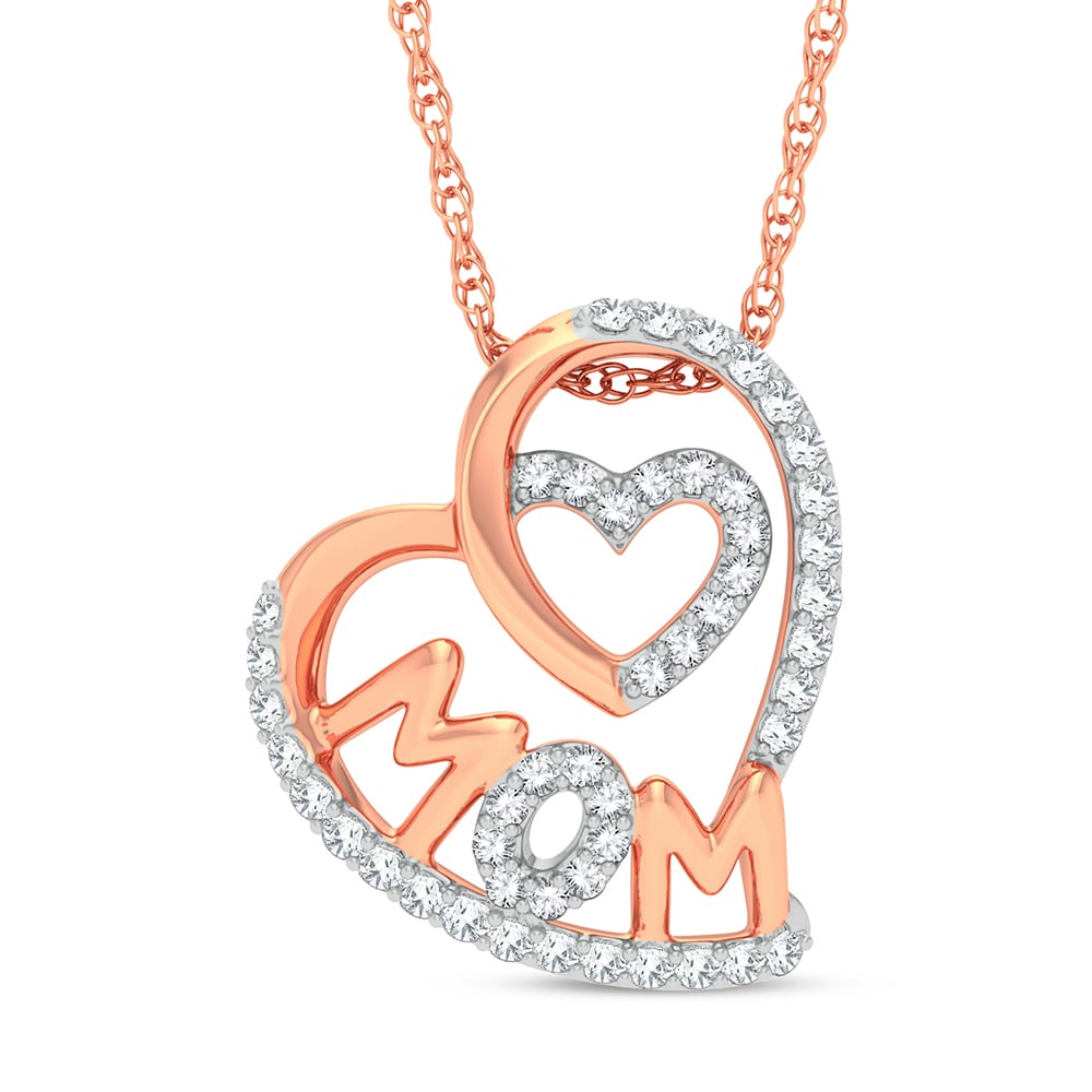 10K 0.20CT Diamond Pendant